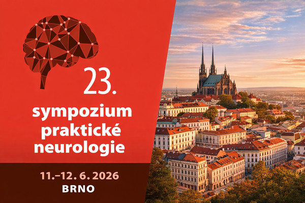 23. sympozium praktické neurologie v Brně přinese aktuální témata klinické praxe