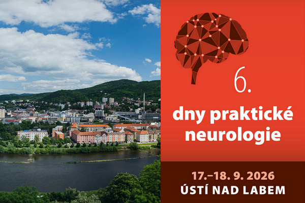 6. dny praktické neurologie v Ústí nad Labem nabídnou aktuální témata každodenní klinické praxe