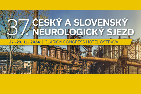 37. český a slovenský neurologický sjezd se blíží